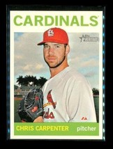 2013 Topps Heritage Baseball Card #75 Chris Carpenter St Louis Cardinals - £6.28 GBP