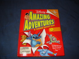 New Disney Amazing Adventures Book - Stickers  - £6.67 GBP