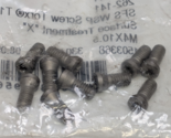 Bag of 10 Mitsubishi Hitachi Tool - INSERT SCREWS M4 X 10.5 T15 Part# 26... - $24.74