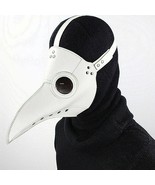 Luh calm fit Funny Medieval Plague Doctor Bird Mask Latex Punk Halloween - £15.93 GBP