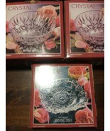 Crystal Serving Bowl/Dish Lot 3 - $111.95 MXN