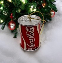 Coca-Cola Christmas Tree Ornament 2004 Mini Coke Can Soda Fan Red - £8.41 GBP