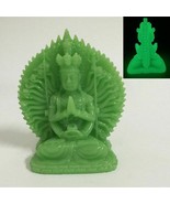 Small Glowing Thousand-hand Guan Yin Buddha Statue Kwan Yin Sculpture Lu... - £21.63 GBP