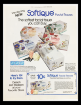 1981 Softique Facial Tissues Circular Coupon Advertisement - $18.95