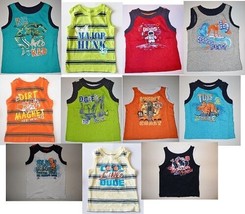 Toughskins Toddler Infant Boys Tank Tops  12M, 18M,24M, 2T, 3T and 4T NWT - £5.10 GBP