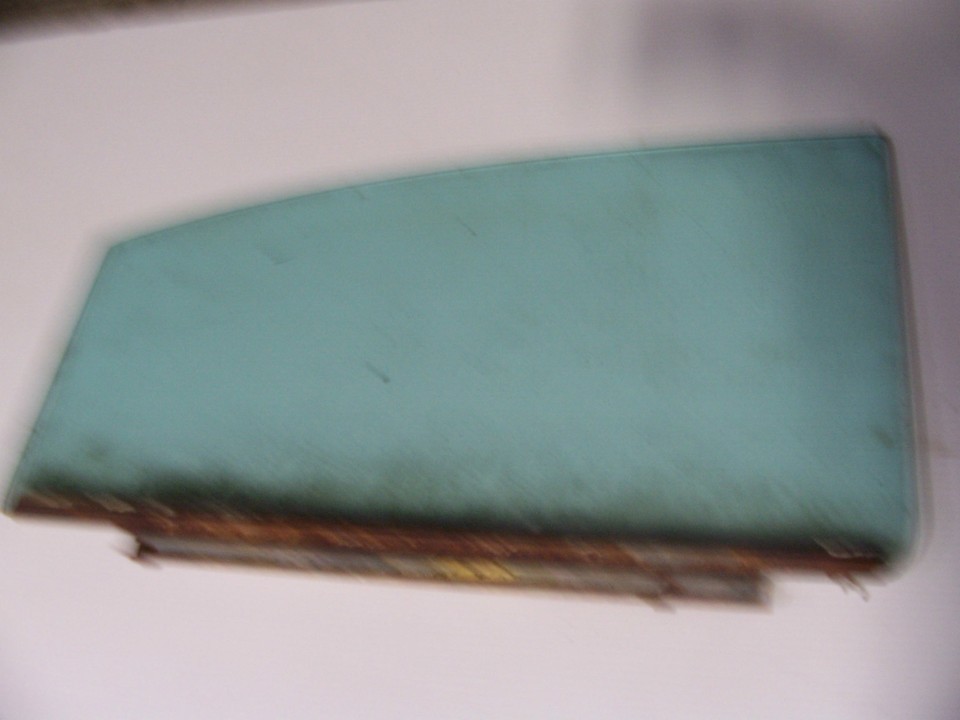 1960 CHEVY BEL AIR LEFT REAR DOOR WINDOW GLASS 4 DOOR SEDAN OEM USED CHE... - $167.46