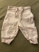 H&amp;M Baby Girl Sweat Pants Pink Size 4 to 6 months - £2.55 GBP