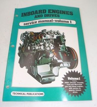 1984 ABOS Intertec Inboard Engines &amp; Drives Service Manual Volume 1 - $17.98