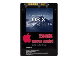 macOS Mac OS X 10.14 Mojave Preloaded on 250GB Solid State Drive - $49.99