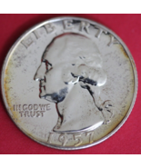 Toned 1957 Proof George Washington Quarter Exact Coin Shown  157 - $17.99