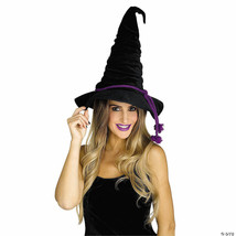 Black Velour Witch Hat - $302.45 CAD