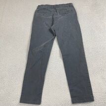 H&amp;M LOGG Men’s Slim Fit Straight Black Chino Casual Work Pants Size 32X32 - €12,14 EUR