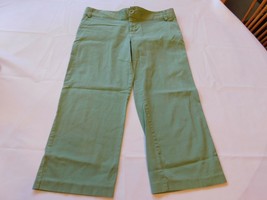 Rampage Women&#39;s Capri Pants Size 5 Green Style:2PU27BX GUC Pre-owned - £13.62 GBP