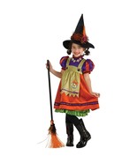 Orange Classic Witch Halloween Costume by Rubies Girls Size Lg 12-14 NEW - $661.55 MXN