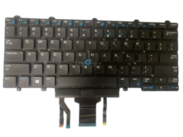 Genuine Dell Latitude E7470 - Backlit US QWERTY Keyboard 0D19TR PK1313D3... - £16.28 GBP