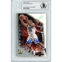 Andre Miller Cleveland Cavaliers Auto 2000 Upper Deck SPX Autographed Be... - £54.10 GBP