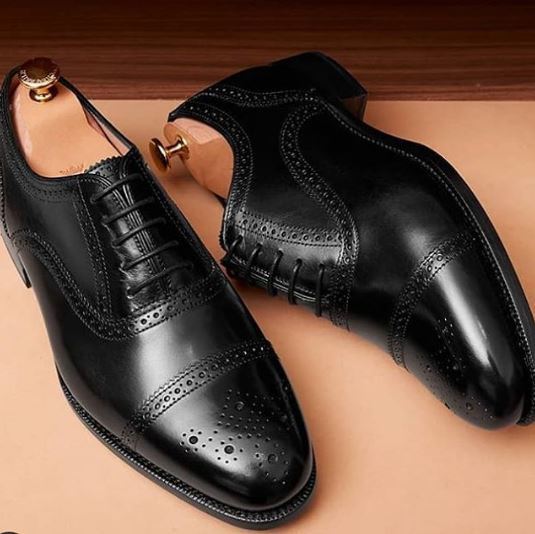 HANDMADE LEATHER SHOES FOR MEN, MEN BLACK SHOES, OXFORD SHOES 2019