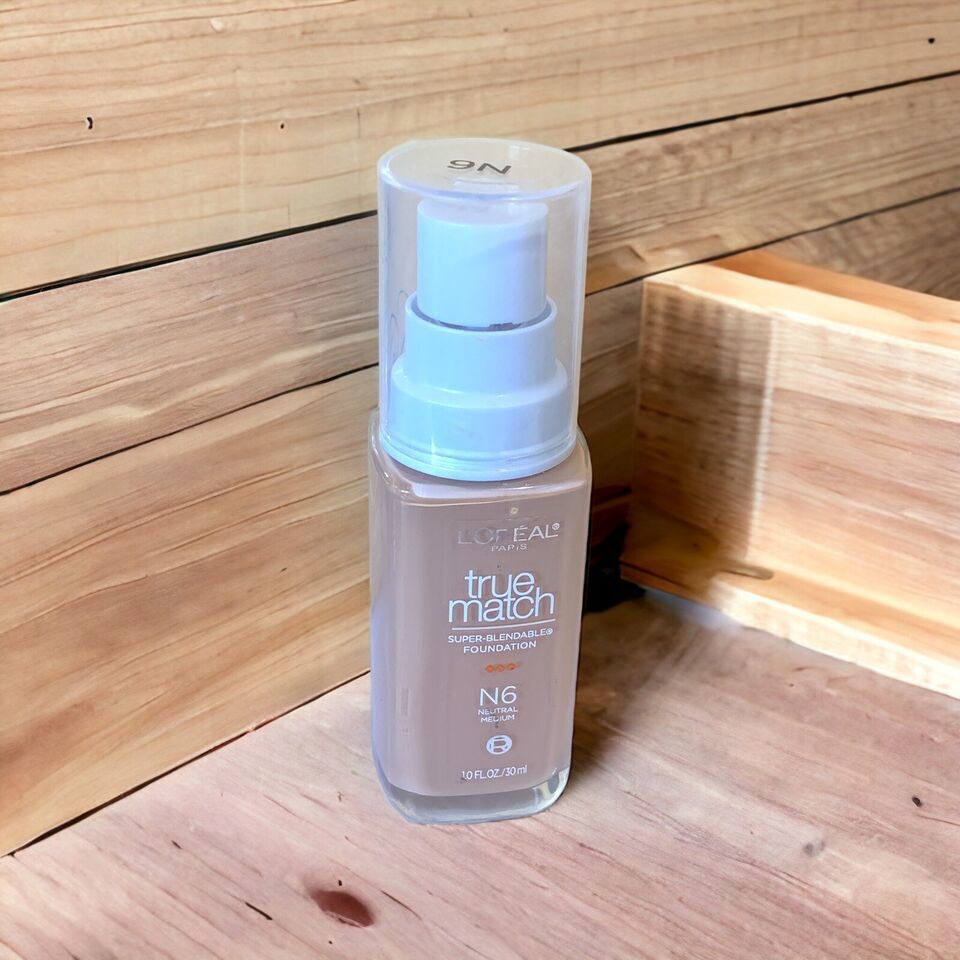 L&#39;Oreal True Match Super Blendable Foundation N6-neutral Md 1 oz Made In... - $9.97