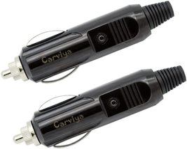 Carviya 3 5 6 8 10 15 20 Amp Male Car Cigarette Lighter/Aux Socket Plug Connecto - £10.11 GBP