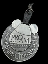 Disney Pro AM National Team Championship Gold Medal Strap 1981 Golf Award - $24.00