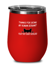 Cat Dad Wine Glass Furbaby Father Cat Red-WG - £20.73 GBP