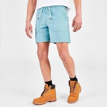 Timberland Men&#39;s Progressive Utility Shorts in Blue/Mineral Blue-Medium - £23.92 GBP