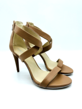Kenneth Cole New York Brooke Cross Dress Sandals -Latte, US 11M / EUR 42 - $29.69