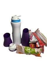 Cirkul Stainless Steel Water Bottle w/ 7 Life Sip Cartridges NEW - $40.84
