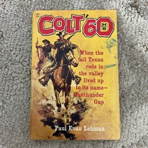 Colt 60 by Paul Evan Lehman Pulp Action Western Hillman Books Paperback 1961 - £9.53 GBP