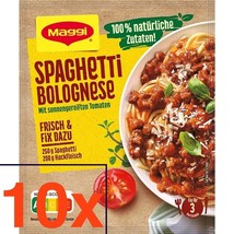 Maggi Spaghetti Bolognese powdered spice packet -Pack of 10 FREE SHIP - $37.61