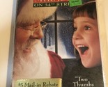 Miracle On 34th Street Vhs Tape Elizabeth Perkins Sealed New Old Stock - £5.53 GBP