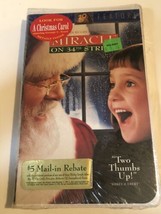 Miracle On 34th Street Vhs Tape Elizabeth Perkins Sealed New Old Stock - £5.53 GBP