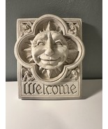 Vintage Carruth Studios Sun &amp; Cherubs  Cement Wall Tile Plaque 1994 Signed - €38,79 EUR