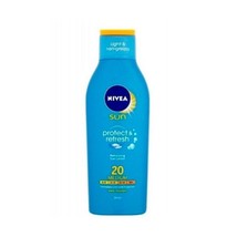 Nivea Sun Protect &amp; Refresh Lotion Sunscreen Spf 20 - 200ml-FREE Shipping - £20.51 GBP