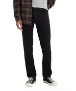 Levi&#39;s Mens Jeans Black 511 Slim Fit 5-Pocket Low-Rise Stretch Zip Fly - $98.22 CAD