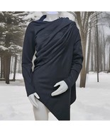 Arc’teryx Nyara Wrap Cape Womens Size Medium Gray Open Front Cardigan Ja... - €68,76 EUR