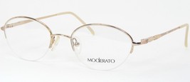 Vintage Moderato M058 22X6000 Gold Unique Rare Eyeglasses Glasse 50-19-135mm - £45.65 GBP