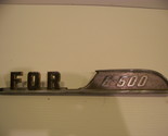 1950 &#39;s FORD B-500 EMBLEM OEM #9121012-A RH RAT ROD MAN CAVE - $45.00