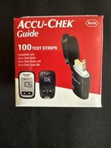 100  Accu-Chek Guide Glucose Blood Test Strips (Pack of 100).  11/06/2025 - £22.54 GBP