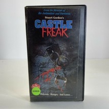 Castle Freak VHS Horror Movie Directors Cut Unrated Former Rental - £38.03 GBP