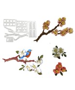 Flower with tree branch metal die cut/ cut die for DIY scrapbooking - €9,36 EUR