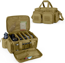 5 Gun Pistol Soft Case Tactical Shooting Range Bag Firearm Handgun Ammo Storage - £106.26 GBP