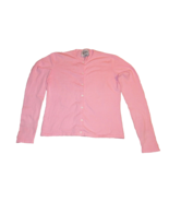 Lily Pulitzer Pink Cardigan Button Down Sweater SZ Small Barbiecore Pink... - £24.03 GBP