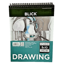 Lot Of 7 Blick Studio Sketch Pad - 8&quot; x 10&quot; 30 Sheets 80lb Drawing Spira... - $56.05