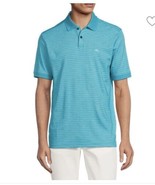 NWT Tommy Bahama Men’s Sz Small Aqua Aloha Teal Golf Polo Shirt - €25,55 EUR