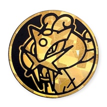 Pokemon Collectible Flip Coin: Raikou, Gold Cracked Ice - $4.90