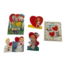 Valentine Greeting Cards SCRAPBOOK Mechanical Diecut Greeting - £10.78 GBP