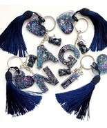 Lovely personalised KEYCHAIN. Epoxy resin handmade. Perfect gift ! - $8.90