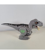 Zuru Toys Robo Alive Gray T-Rex Walks Roars Works 7&quot; Tall x 12&quot; Long - £10.41 GBP