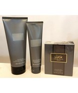 Avon LUCK for Him GIFT LOT Toilette Spray Hair Body Wash After shave Con... - $59.32